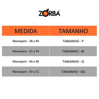 Imagem de Kit 10 Cuecas Tradicional Normal Slip Original Zorba Em Algodão Cotton