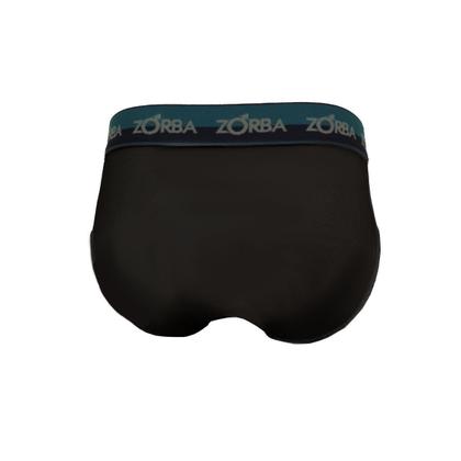 Imagem de Kit 10 Cuecas Zorba Slip Max Algodão 764 Preto - GG