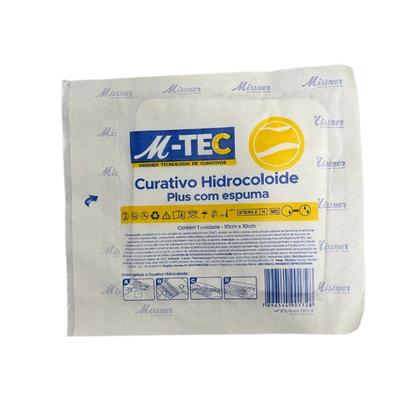 Imagem de Kit 10 Curativo Hidrocoloide Com Espuma 10cm X 10cm Missner