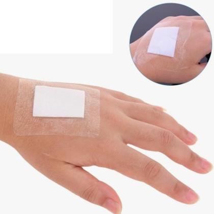 Imagem de Kit 10 Curativo Pós Operatório Incisão Cirúrgica 8x15cm Skin