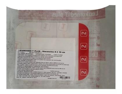 Imagem de Kit 10 Curativos Compressa Para Pele Com Incisões Lacerações Cortes Cirúrgicas 8cm X 10cm