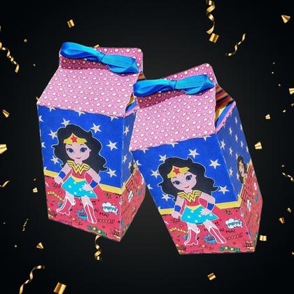 Imagem de kit 10 Decoração Mulher Maravilha Festa Decoração Infantil