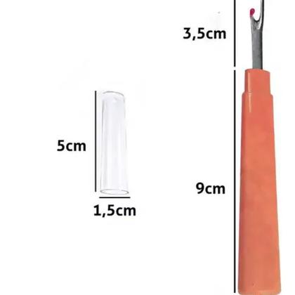 Imagem de Kit 10 Desmanchador De Costura Abridor De Casa Grande