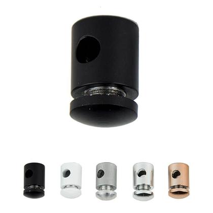 Imagem de Kit 10 desviadores de cabo em alumínio - PRETO