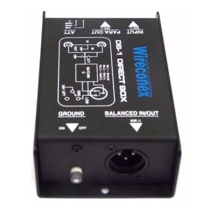 Imagem de Kit 10 Direct Box Passivo Wireconex WDI600 de Impedância