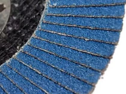 Imagem de Kit 10 Disco Flap de Zircônio de 4.1/2 Pol. Grão 120 - Titanium