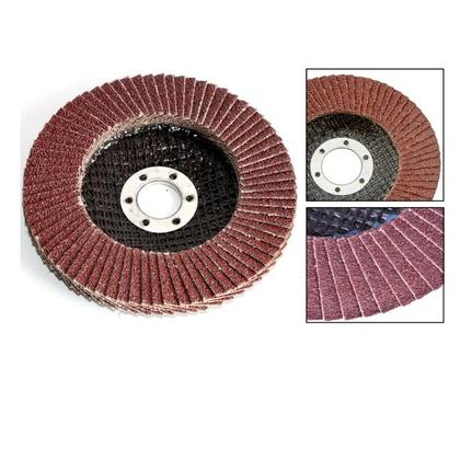 Imagem de Kit 10 Disco Lixa Tipo Flap 115mm Para Lixadeira, Grao 80 FRG2184