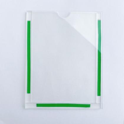 Imagem de KIT 10 Display A4 Acrílico Parede 30x21cm Com Dupla Face