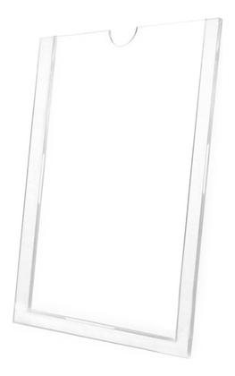 Imagem de KIT 10 Display A4 Acrílico Parede 30x21cm Com Dupla Face