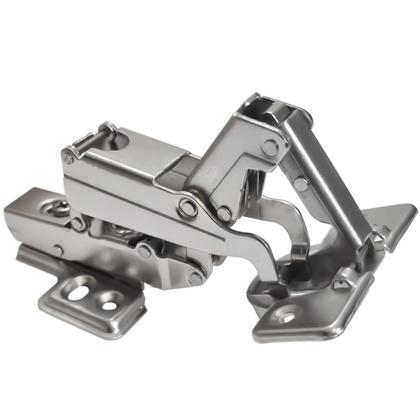 Imagem de Kit 10 Dobradiça Curva 165 Graus Caneco 35Mm Com Amortecedor