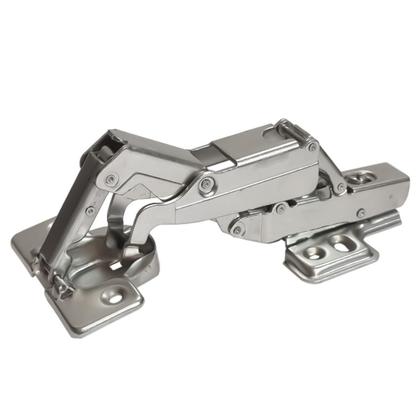 Imagem de Kit 10 Dobradiça Curva 165 Graus Caneco 35Mm Com Amortecedor