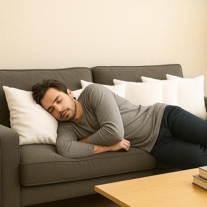 Imagem de Kit 10 enchimento refil de almofadas suave e resistente envio expresso