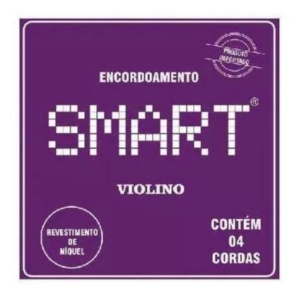 Imagem de Kit 10 Encordoamento Violino 4 Cordas Smart