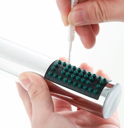 Imagem de Kit 10 Escovas Limpeza Chuveiro Fogão Espiral Multifuncional