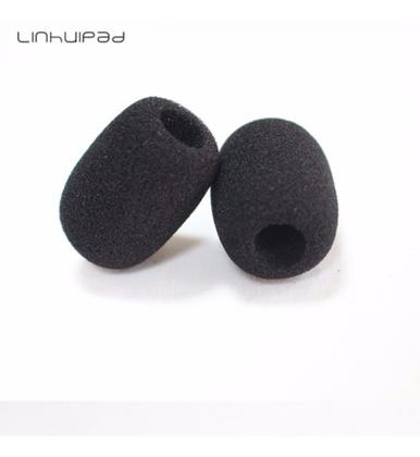 Imagem de Kit 10 Espumas Almofada Microfone Headset Lapela