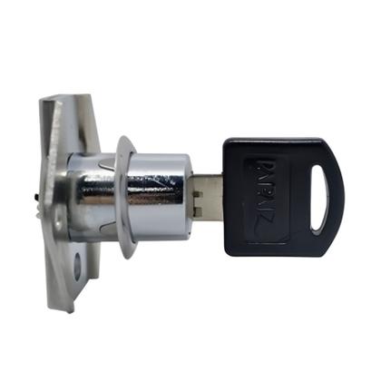 Imagem de Kit 10 Fechadura Artigo 8610-22MM CHPL Para Móveis - Papaiz