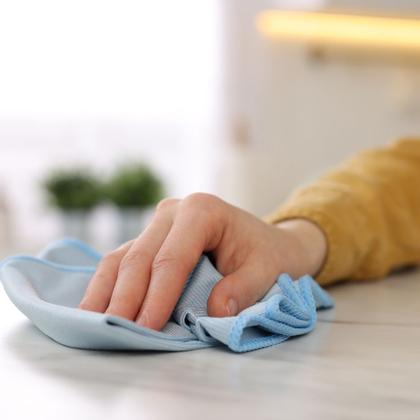 Imagem de Kit 10 Flanela Microfibra Pano Magico Limpa Vidro Multiuso