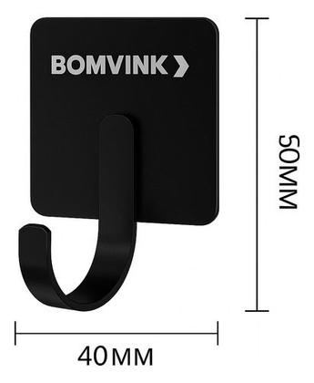 Imagem de Kit 10 Ganchos Adesivo Parede Aço Pendurar Toalha Roupa Cha Preto