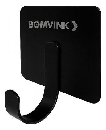 Imagem de Kit 10 Ganchos Adesivo Parede Aço Pendurar Toalha Roupa Cha Preto