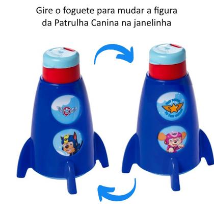 Imagem de Kit 10 Garrafas Foguete Patrulha Canina para Festa Infantil