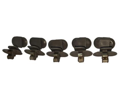 Imagem de Kit 10 grampos presilha soleira cruze 2011 2012 2013 2014 2015 2016 2017