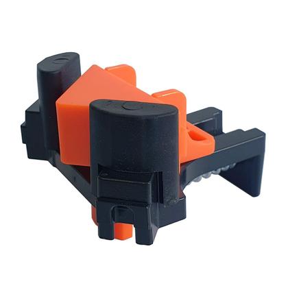 Imagem de Kit 10 Grampos Sargento De Canto Aperto Angular 90 Graus