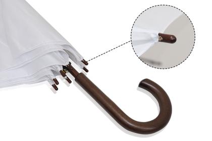 Imagem de KIT 10 Guarda Chuva Automático Portaria Reforçado Contra Vento 2205