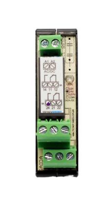 Imagem de Kit 10 interface borne rele duplo 220vac 8a