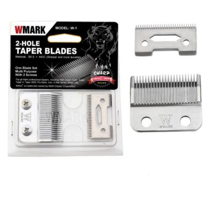 Imagem de Kit 10 Lamina Taper W1 Silver Wmark Profissional