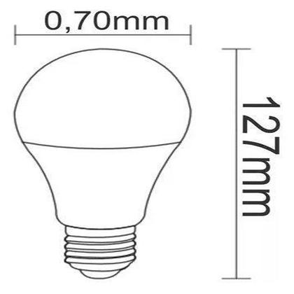 Imagem de Kit 10 Lampada LED Alta potencia 15 Watts Bivolt 6500k Branco Frio OUROLUX