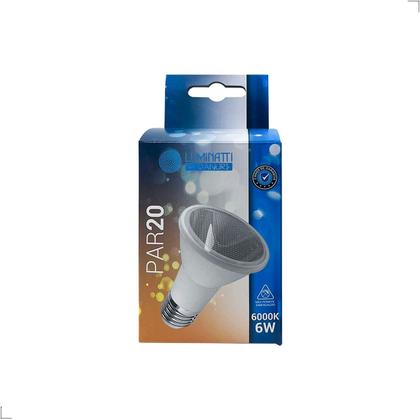 Imagem de Kit 10 Lâmpadas Led 2700K/4000K/6000K PAR20 6W Luminatti Bivolt LM501/LM624/LM502