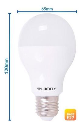 Imagem de Kit 10 Lâmpadas LED 9,5W Bivolt 3000K Luz Quente Lumity