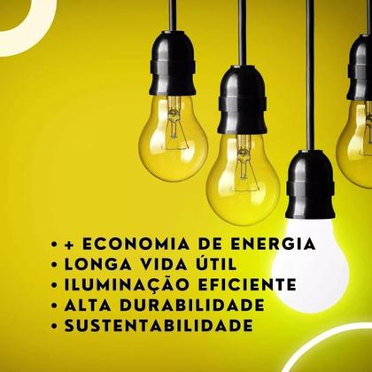 Imagem de Kit 10 Lâmpadas Ourolux Led Bulbo 9w Alta Potência Biv 6500k