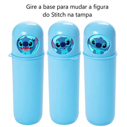 Imagem de Kit 10 Lembrancinhas de Festa Box Multiuso Giratório p/ Sacola Surpresa Lilo Stitch