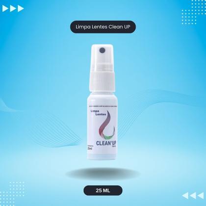 Imagem de Kit 10 Limpa Lentes Atacado Clean Up 25ml Óculos Tv LCD Plasma Celular