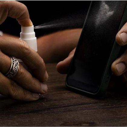 Imagem de Kit 10 Limpa Lentes Clean Up 25ml Óculos Tv LCD Plasma Celular