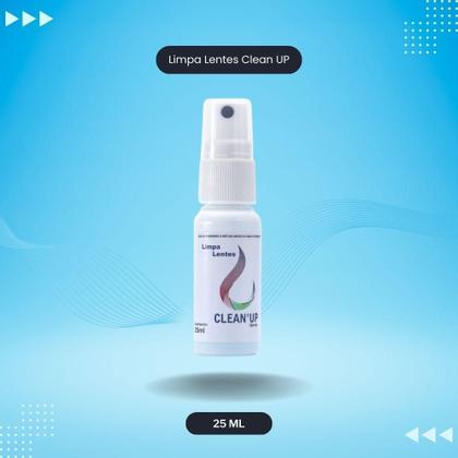 Imagem de Kit 10 Limpa Lentes Clean Up 25ml Óculos Tv LCD Plasma Celular