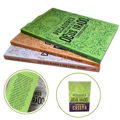 Imagem de KIT 10 Livros Literatura Cristã Edição Especial Peregrino Mártires Apostólicos Deus Irado Faria Jesus Cristo Confissões