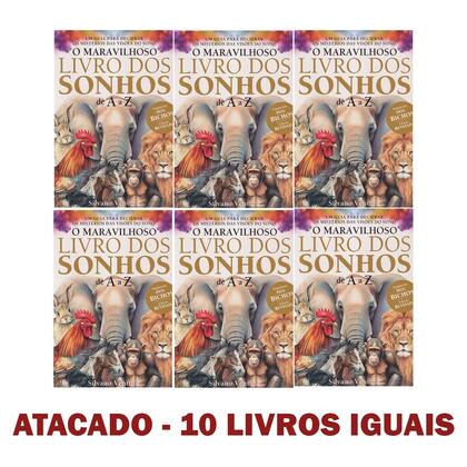 Imagem de Kit 10 Livros O Maravilhoso Livros dos Sonhos de AaZ, Com Números dos Bichos, Edição Revisada, 2024