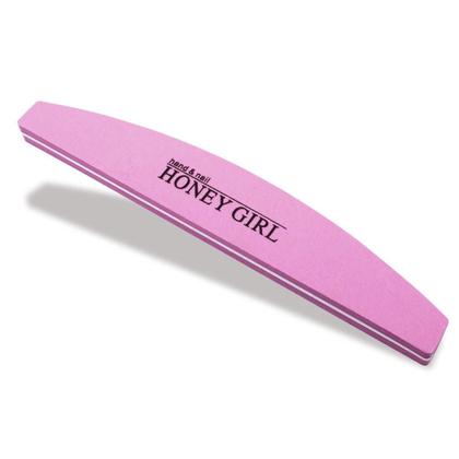 Imagem de Kit 10 Lixa Polidora Buffer Bumerangue Unhas Gel Honey Girl