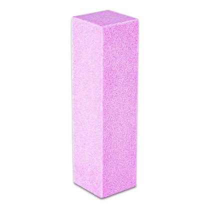 Imagem de Kit 10 Lixas Bloco Rosa Polidora Fecha Poros Polir Unhas Honey Girl