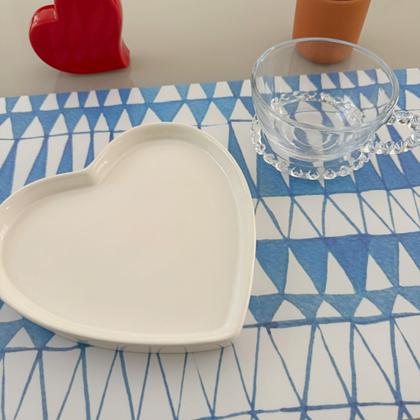 Kit 10 Lugar Jogo Americano Retangular Descanso De Prato Mesa Decoração Azul MOD D - Universal Vendas Imagem de Kit 10 Lugar Jogo Americano Retangular Descanso De Prato Mesa Decoração Azul MOD D