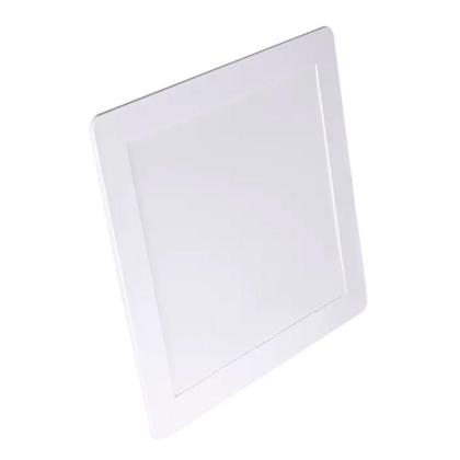 Imagem de Kit 10 Luminária Plafon Led Quadrado Embutir 24W 3000K Noll