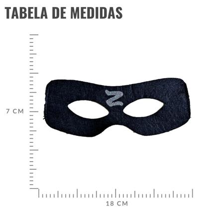 Imagem de Kit 10 Máscara do Zorro para Fantasias