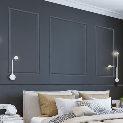 Imagem de Kit 10 Metros Moldura Isopor Rodameio Decorativa Boiserie