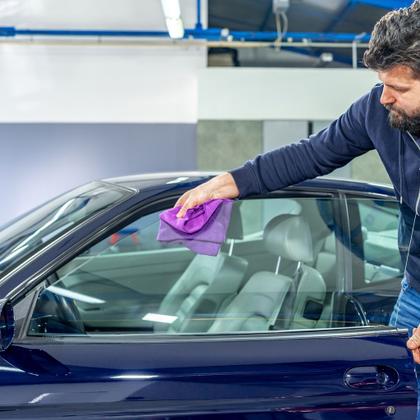 Imagem de Kit 10 Microfibra Automotiva Secagem Magica Lava Carro Intenso Luxo