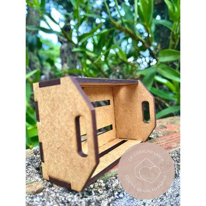 Imagem de Kit 10 mini caixote - Mdf 3 mm