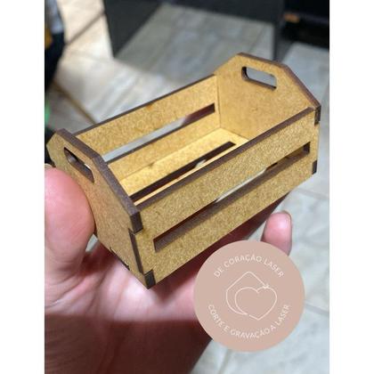 Imagem de Kit 10 mini caixote - Mdf de 3mm