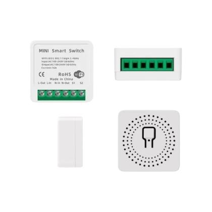 Imagem de Kit 10 Mini Interruptor Inteligente 16a Wifi