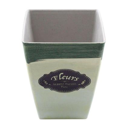 Imagem de Kit 10 Mini Vasos De Planta Cachepot Estampados Decorados 16cm